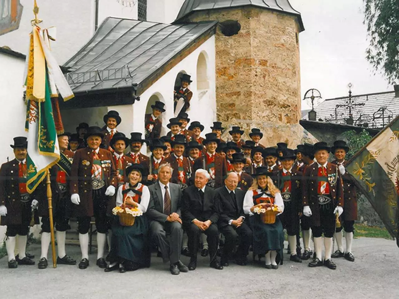 Schützenkompanie Fiss 90er Jahre