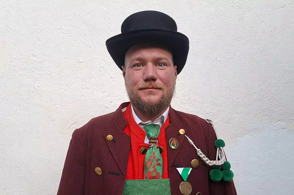 Marketenderin Doris Wolf Schützen Fiss
