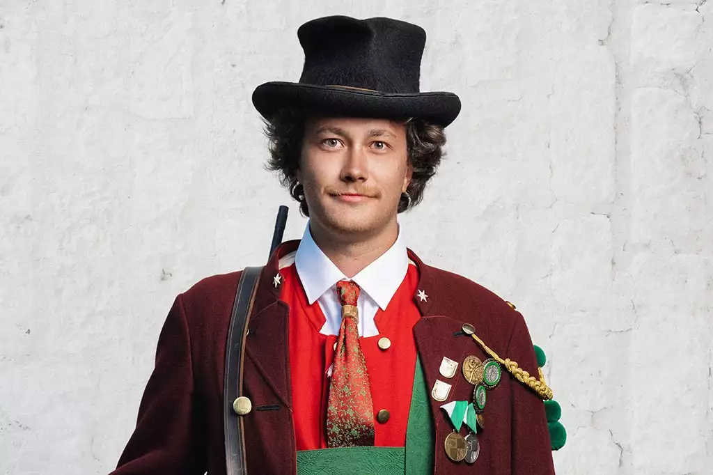 Beisitzer Josef Geiger Schützen Fiss