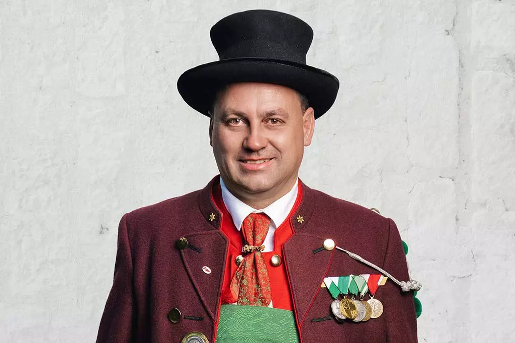 Beisitzer Gabriel Geiger Schützen Fiss