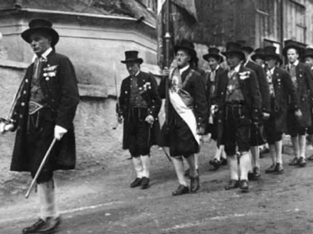 Schützenkompanie Fiss 1954